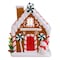 Mr. Christmas Mr. Christmas LED Brown Ceramic Gingerbread House Christmas Village 7 in. 10903AC - alternate 1